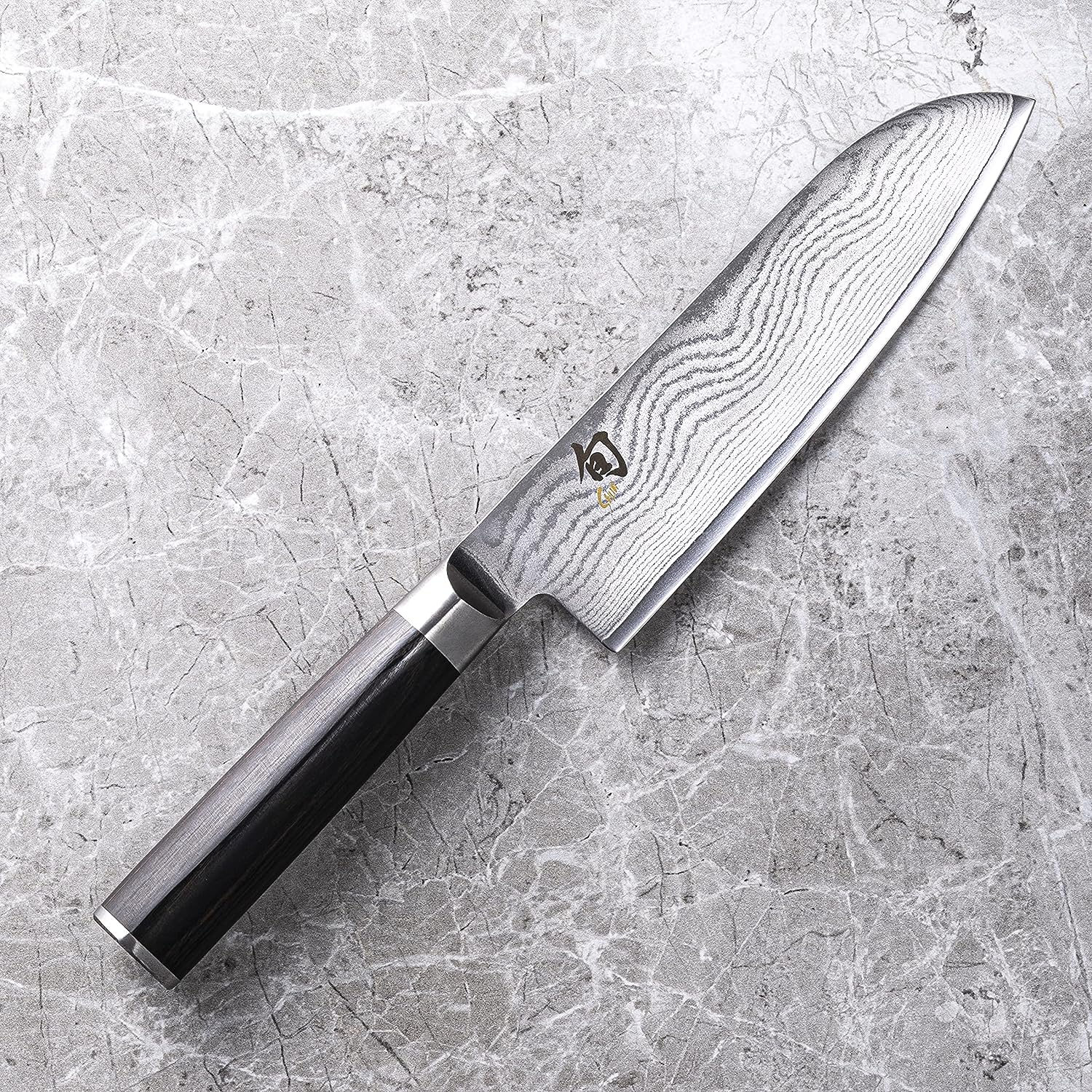 Kai Shun Classic Santoku Knife 7" Made in Japan [DM0702B] - Image 5