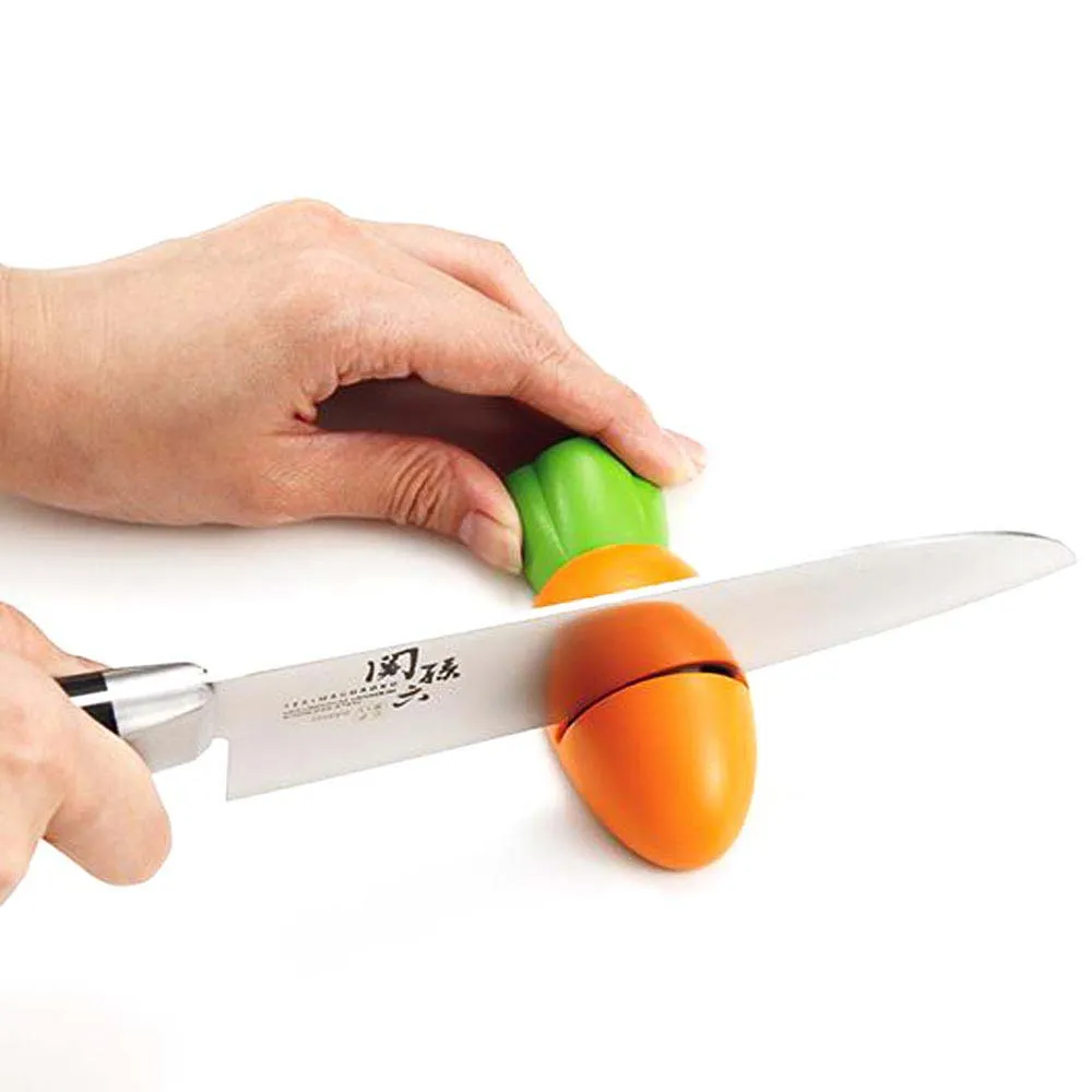 Kai Kitchen Carrot Ceramic Knife Sharpener - Image 3