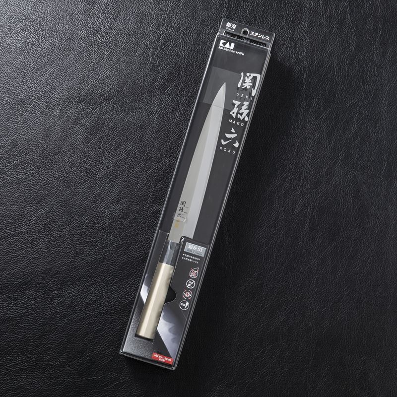 KAI Seki Magoroku Ginju ST Japanese knife, Sashimi 240mm (9.5") [AK5068] - Image 4
