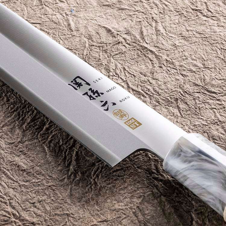 KAI Seki Magoroku Ginju Sashimi knife 210mm (Left Hand) [AK5067] - Image 6