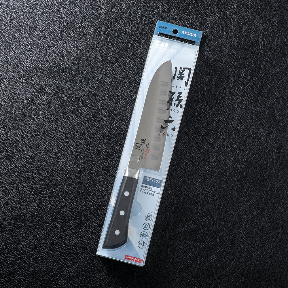 Kai Seki Magoroku Honoka Santoku Dimple Knife 16.5 cm - Image 5