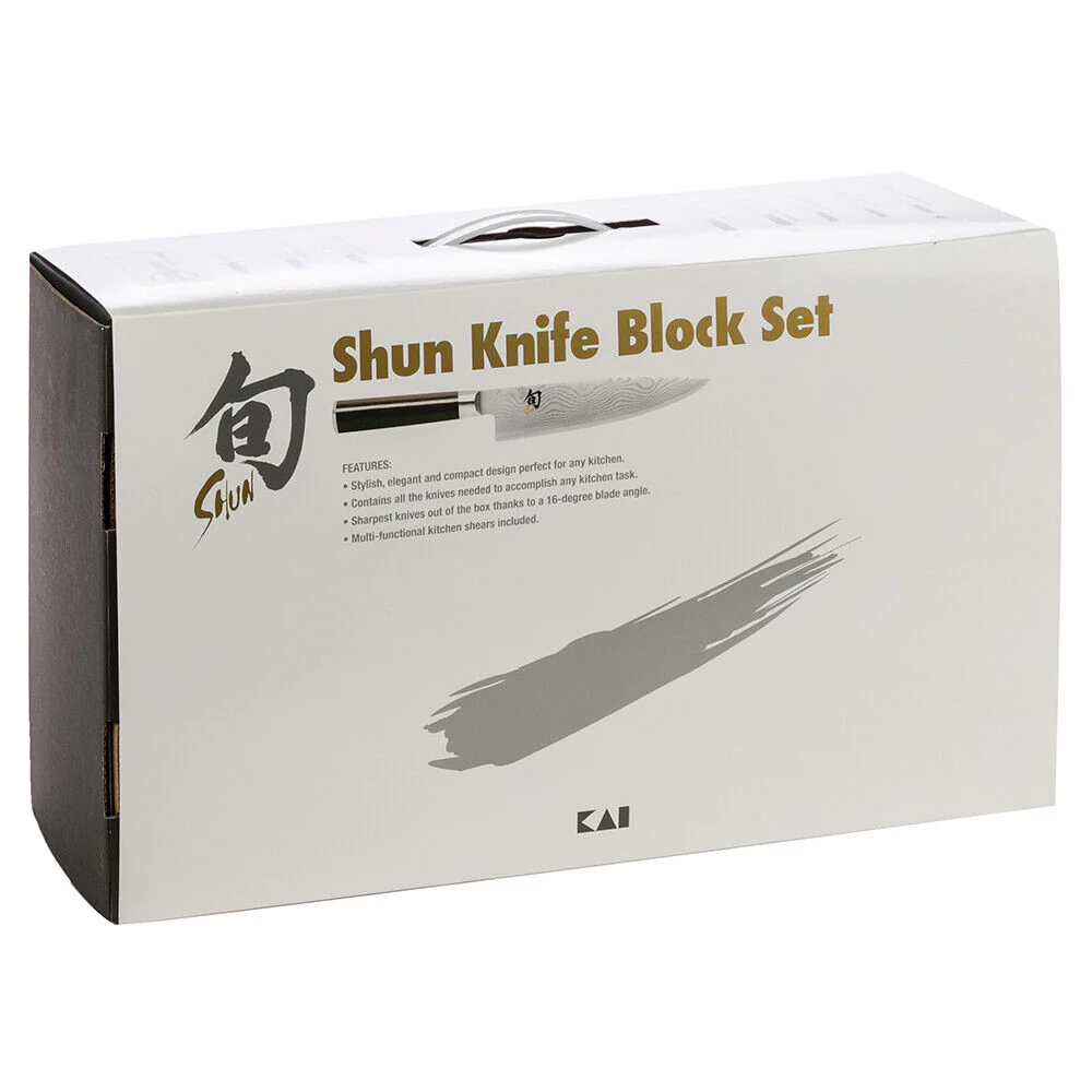 KAI Shun Classic 5 Pc Knife Kanso Block Gift Set - Image 9