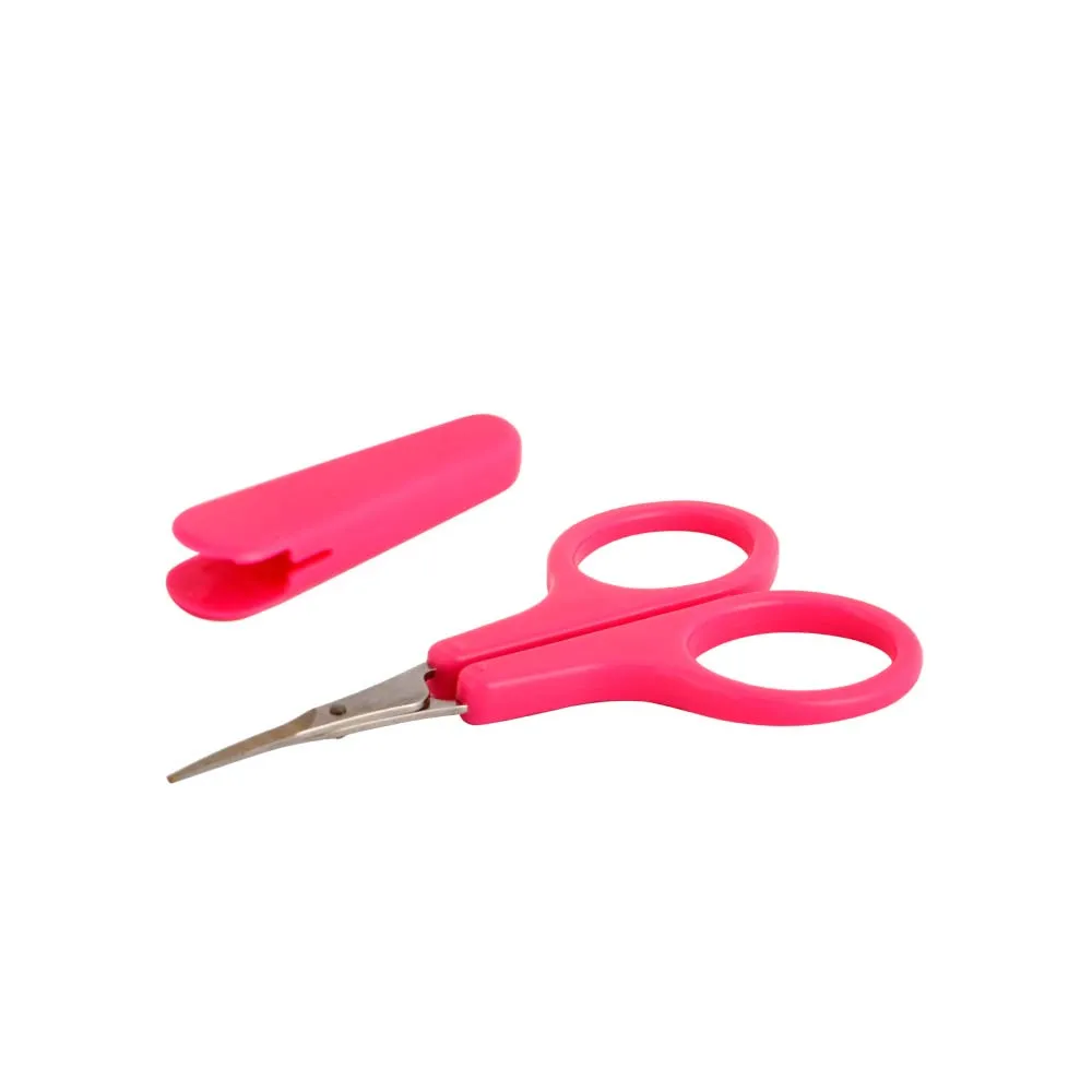 Kai Thin Blade Eyebrow Scissor (Pink) - Image 4