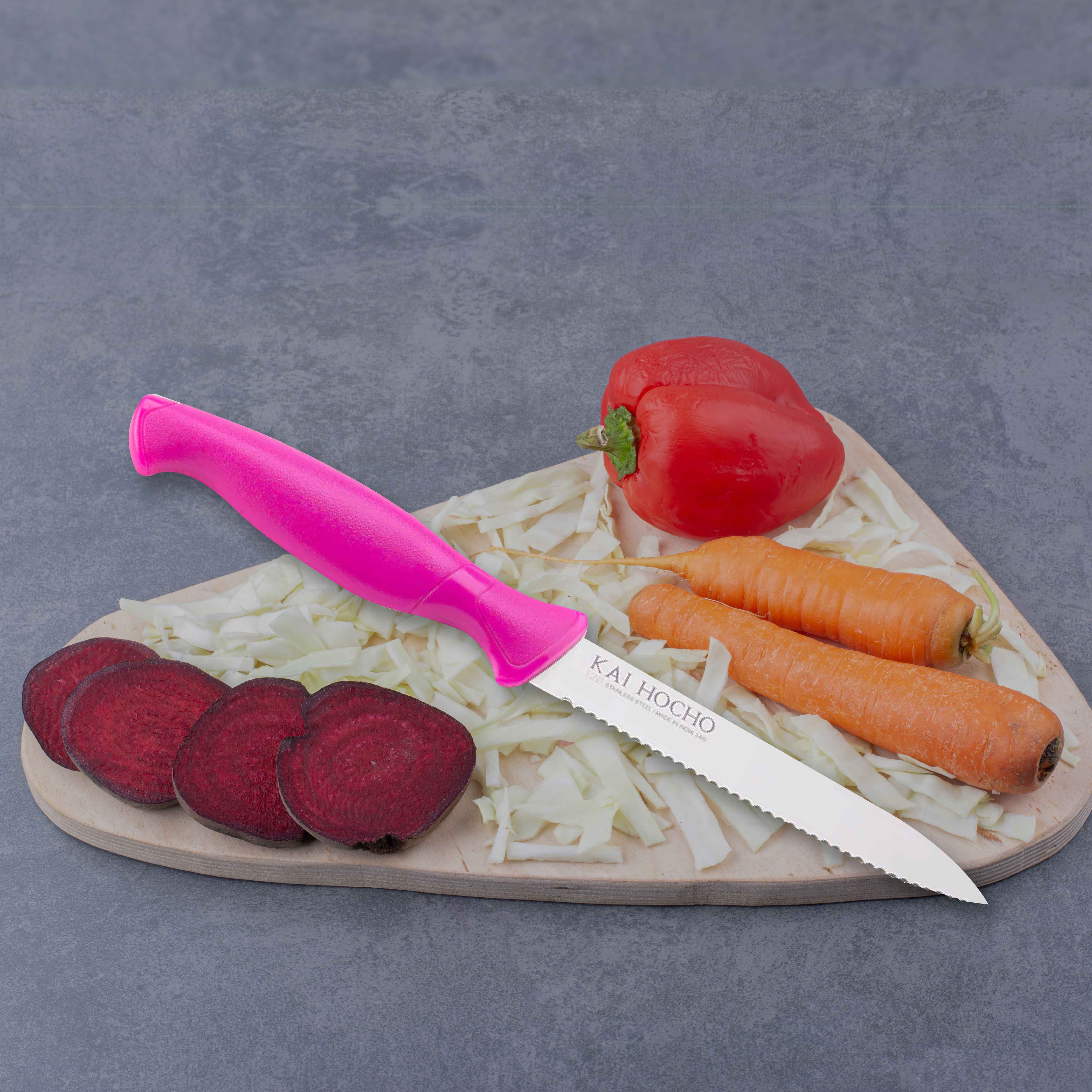 Kai Vegetable Knife Pink - Image 3