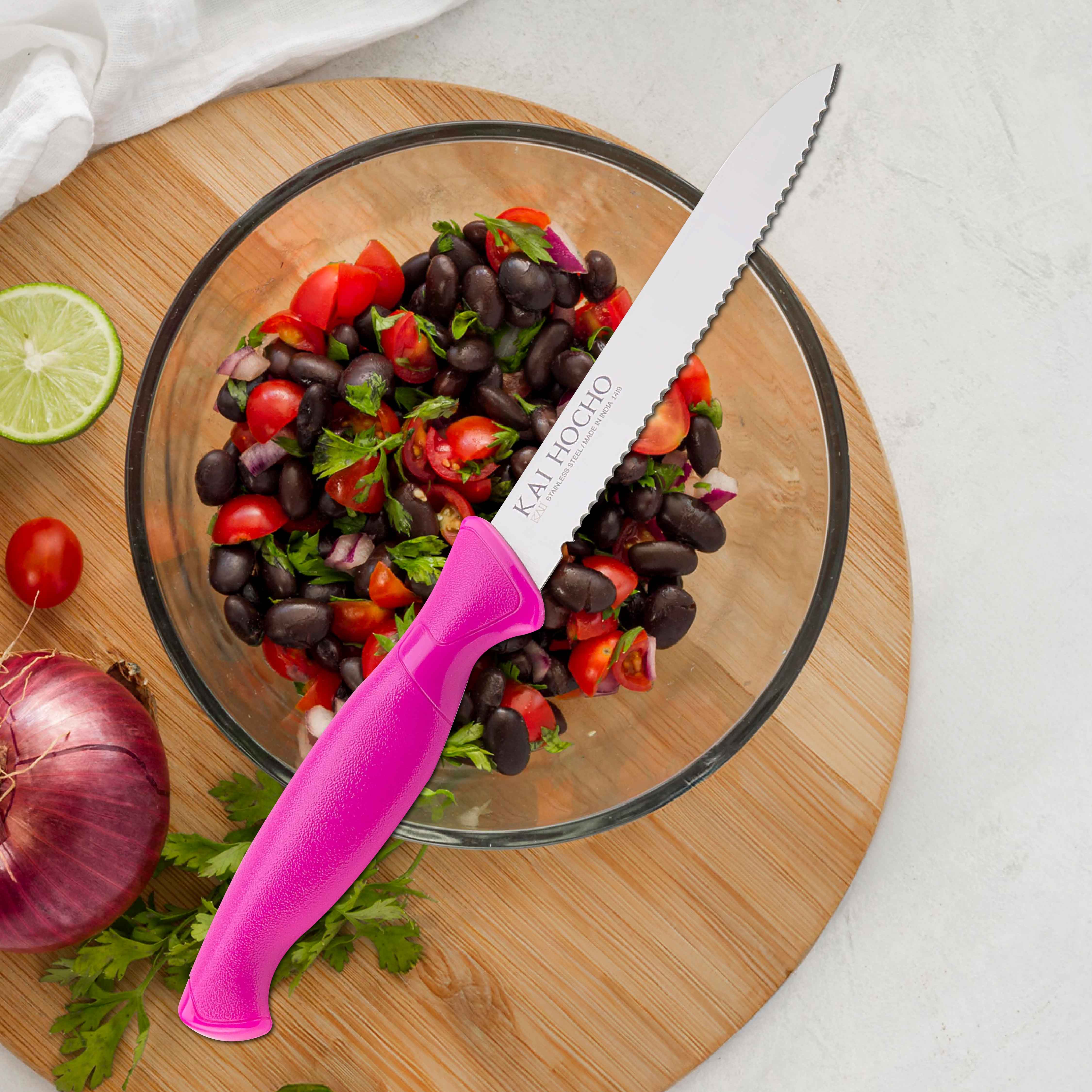 Kai Vegetable Knife Pink - Image 4