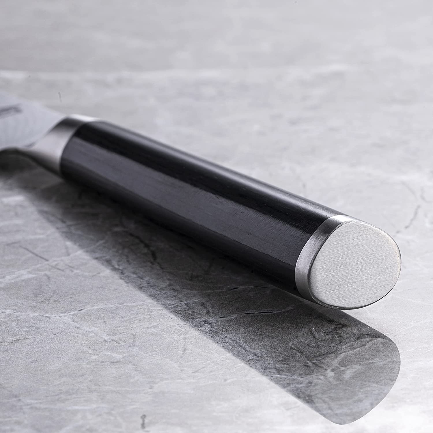 Shun Classic Left-Handed Santoku Knife 7" (DM0718L) - Image 3